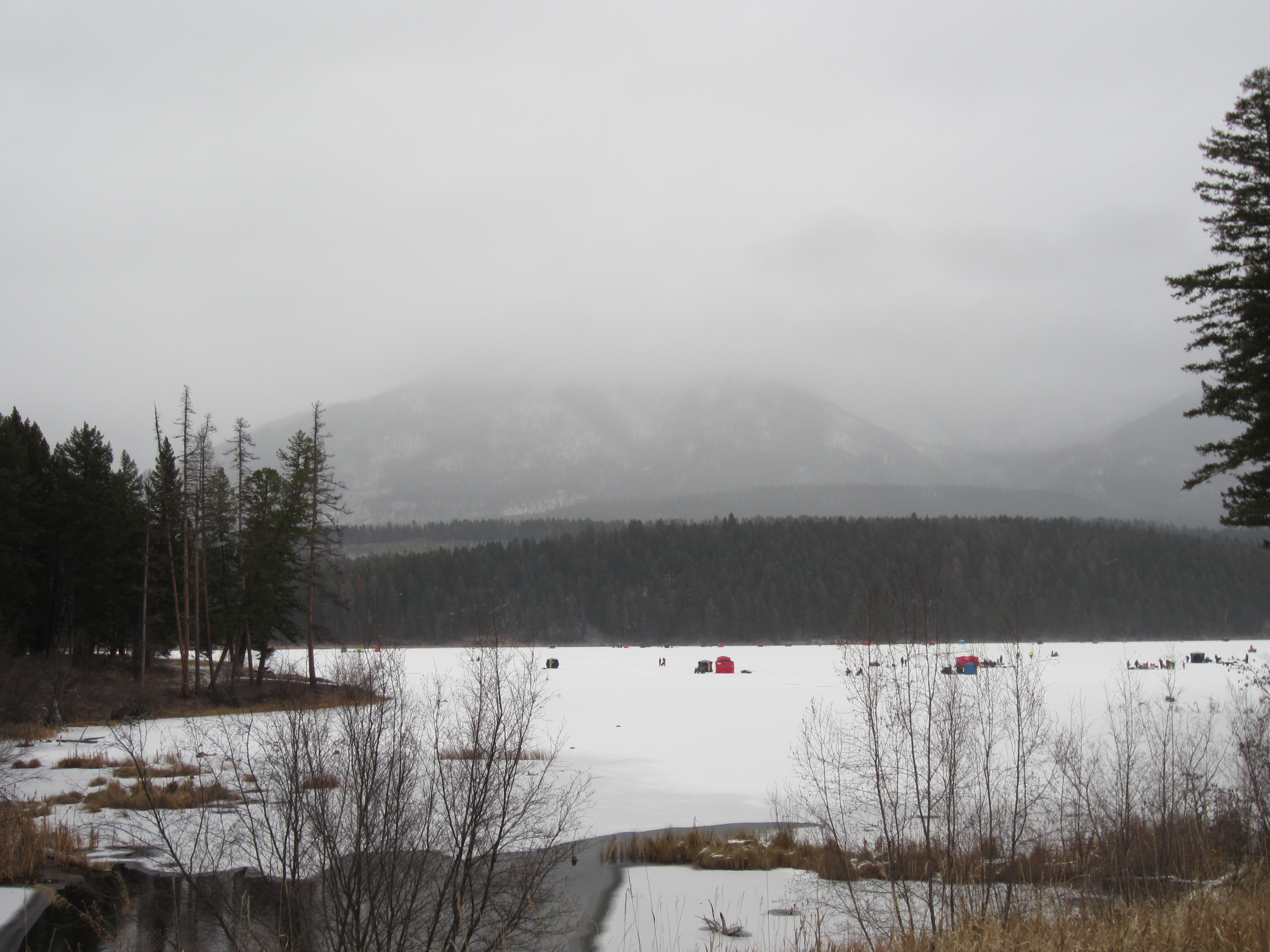 Murphy Lake was bustling for the 16th Annual Ryan Wagner Ice Fishing Derby