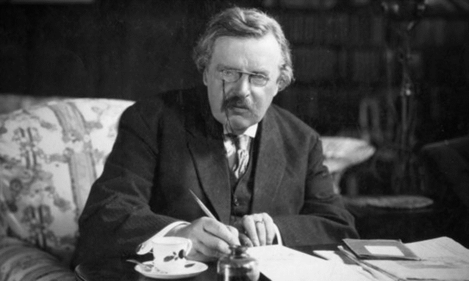 Chesterton’s Perspective a Century Back